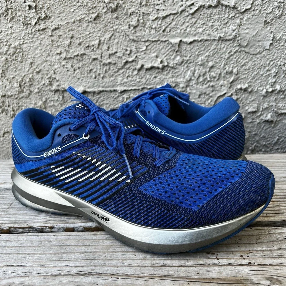 Brooks Shoes Men Size 13 Levitate Cross Training Running Blue / Silver